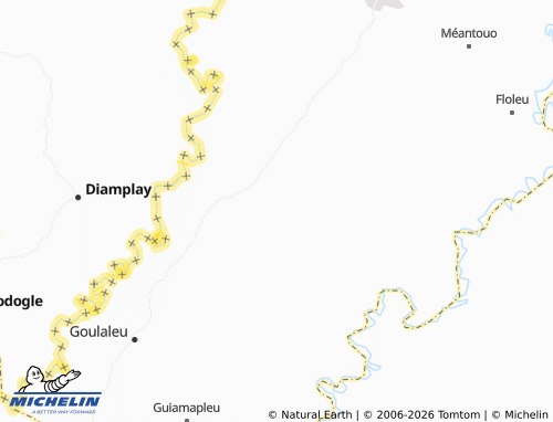 MICHELIN-Landkarte Diépleu - ViaMichelin