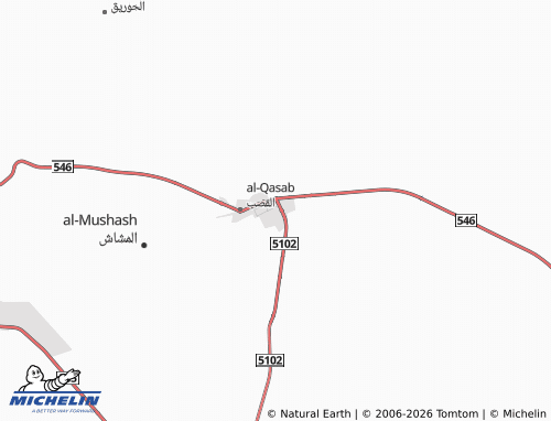 MICHELIN-Landkarte al-'Azeeziyyah - ViaMichelin