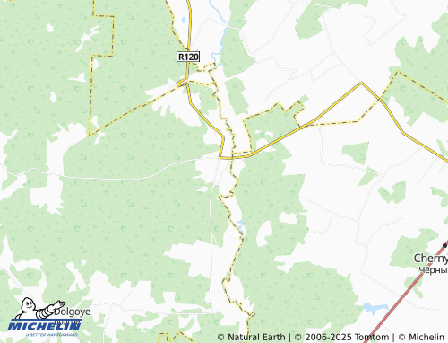 MICHELIN Yadrenaya Sloboda map - ViaMichelin