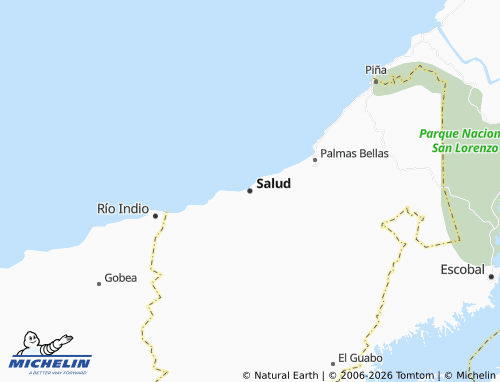 Carte MICHELIN Salud - ViaMichelin