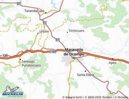 Mappa MICHELIN Lomas Taurinas - ViaMichelin