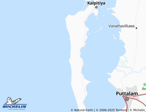 MICHELIN Thalavila East map - ViaMichelin