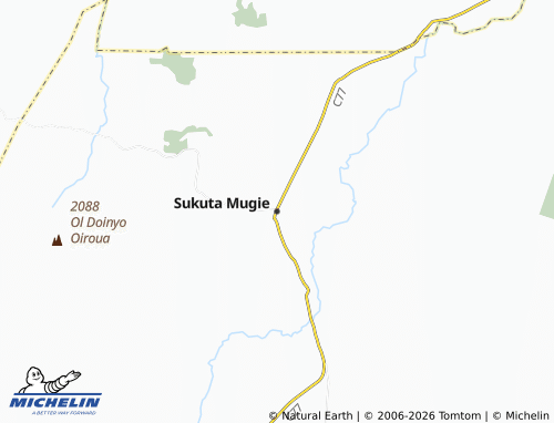 MICHELIN Sukuta Mugie map - ViaMichelin
