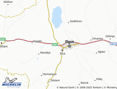 MICHELIN Esentepe map - ViaMichelin