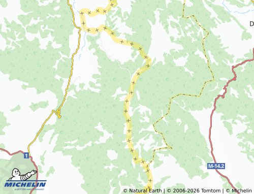 MICHELIN-Landkarte Kaldrma - ViaMichelin