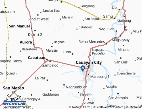 MICHELIN San Miguel map - ViaMichelin