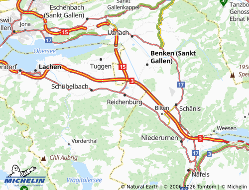 Mappa MICHELIN Reichenburg - ViaMichelin