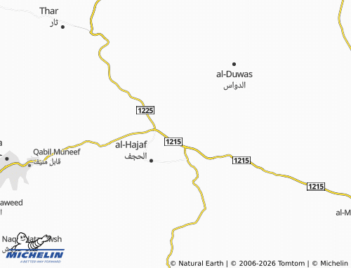 Carte MICHELIN al-Muntashir - ViaMichelin