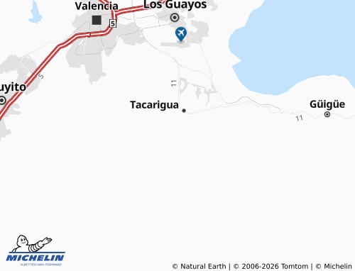 Mapa MICHELIN Boquerón - ViaMichelin