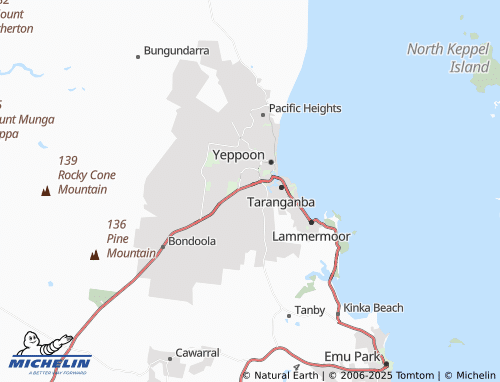 MICHELIN Hidden Valley map - ViaMichelin