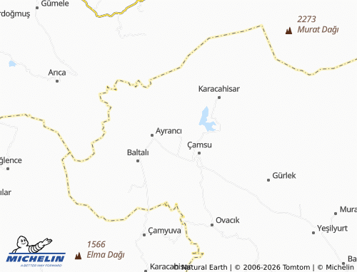 MICHELIN Küçükler map - ViaMichelin