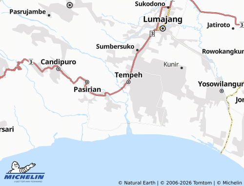 MICHELIN Lempeni map - ViaMichelin
