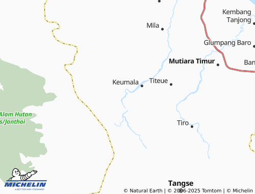 MICHELIN Pako map - ViaMichelin