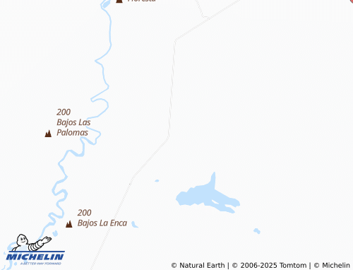 MICHELIN Los Pegados map - ViaMichelin