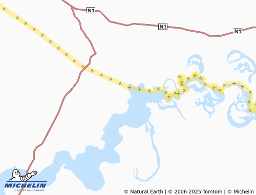 MICHELIN Kanamma map - ViaMichelin