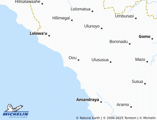 MICHELIN Oou map - ViaMichelin