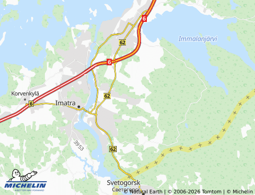 MICHELIN-Landkarte Linnansuo - ViaMichelin