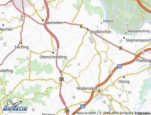 MICHELIN Fierlbach map - ViaMichelin