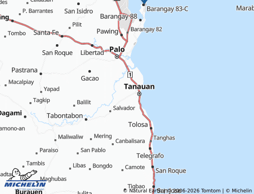 MICHELIN Pago map - ViaMichelin