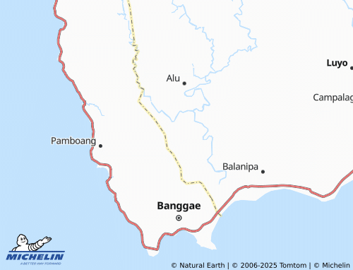 MICHELIN Tangan Baru map - ViaMichelin