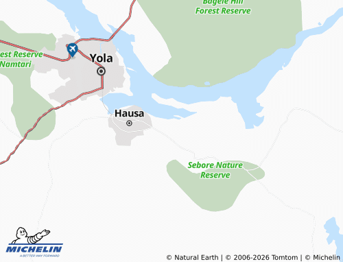 Mappa MICHELIN Roumnde Nyako - ViaMichelin