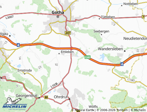 Mappa MICHELIN Schwabhausen - ViaMichelin