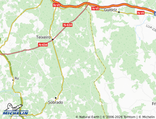 MICHELIN-Landkarte Lagoa - ViaMichelin