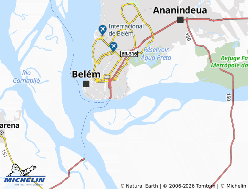Mappa MICHELIN Universitário - ViaMichelin