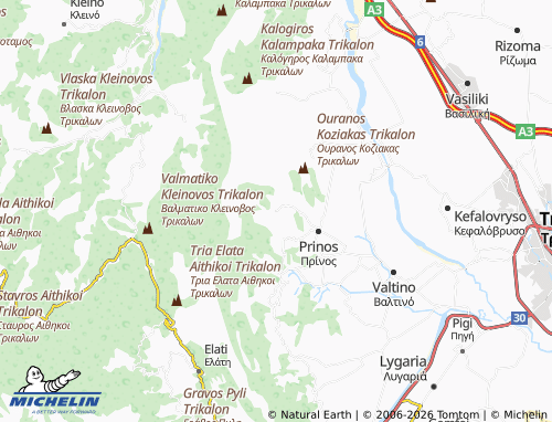 MICHELIN Genesi map - ViaMichelin