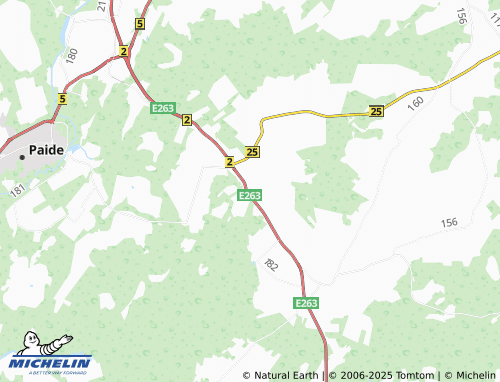 MICHELIN Nurmsi map - ViaMichelin