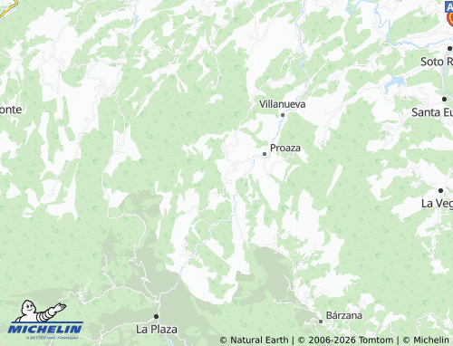 MICHELIN-Landkarte Proacina - ViaMichelin