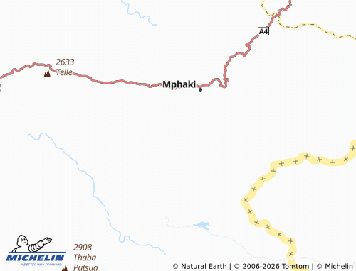 Mapa MICHELIN Ha Kelebone-Nkuebe - ViaMichelin