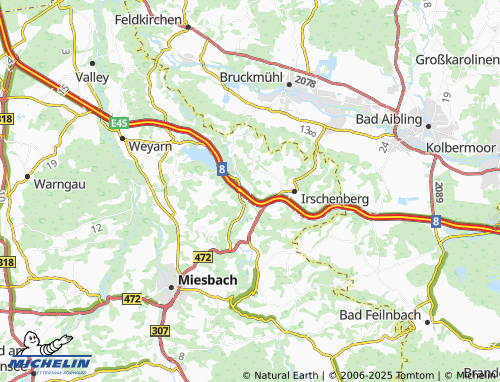 MICHELIN-Landkarte Oberhasling - ViaMichelin