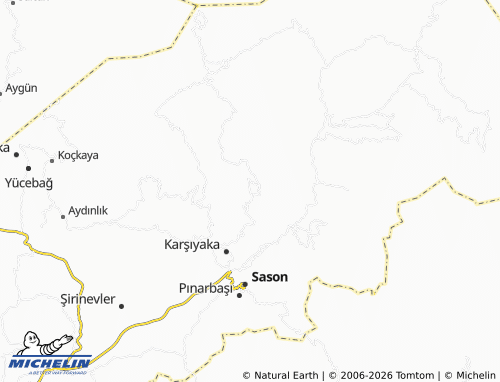 Kaart MICHELIN Geçitli - ViaMichelin
