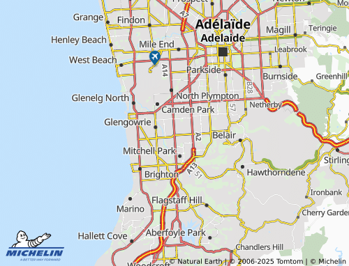 Mappa MICHELIN Ascot Park - ViaMichelin