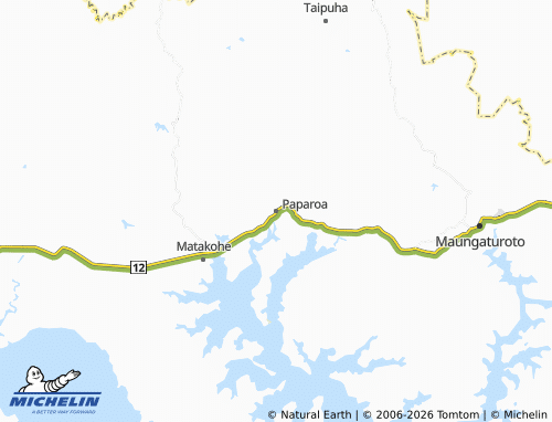 Mapa MICHELIN Paparoa - ViaMichelin