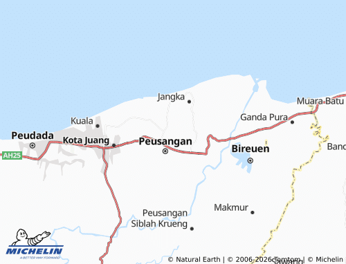 MICHELIN Karieng map - ViaMichelin