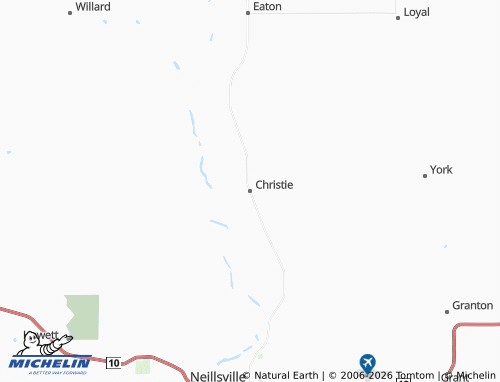 Mappa MICHELIN Christie - ViaMichelin