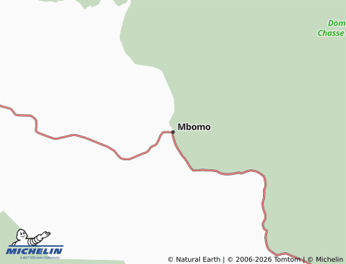Carte MICHELIN Mbomo - ViaMichelin