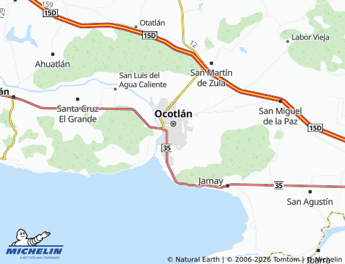 MICHELIN-Landkarte Nuevo Progreso - ViaMichelin