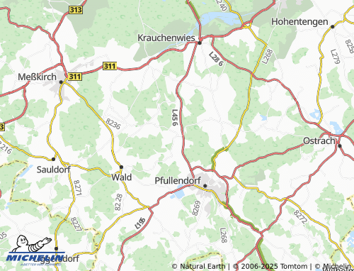 MICHELIN Otterswang map - ViaMichelin