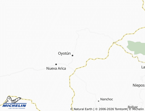 Mappa MICHELIN Oyotún - ViaMichelin