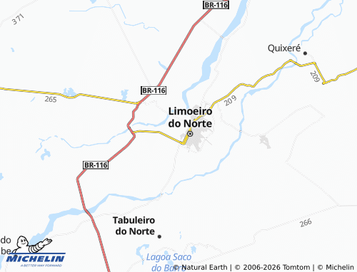 MICHELIN Limoeirinho map - ViaMichelin