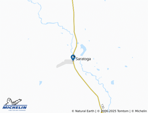 MICHELIN Saratoga map - ViaMichelin