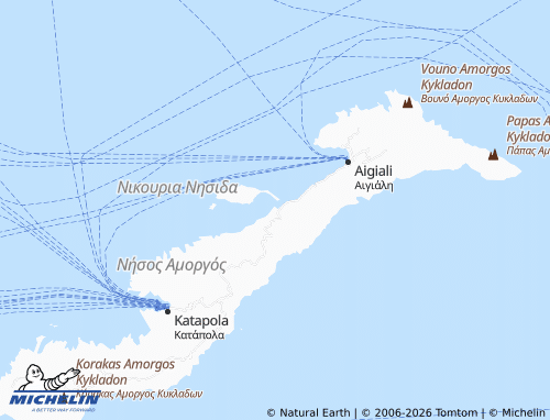 Carte MICHELIN Agios Pavlos - ViaMichelin