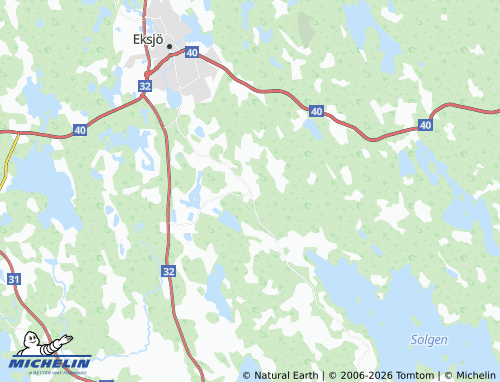 MICHELIN Höreda map - ViaMichelin
