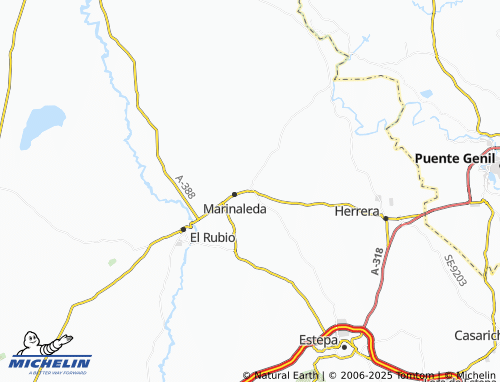 MICHELIN Matarredonda map - ViaMichelin