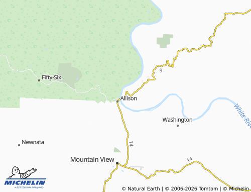Carte MICHELIN Sylamore - ViaMichelin