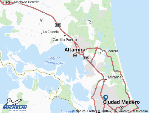 Mappa MICHELIN Campestre Laguna - ViaMichelin