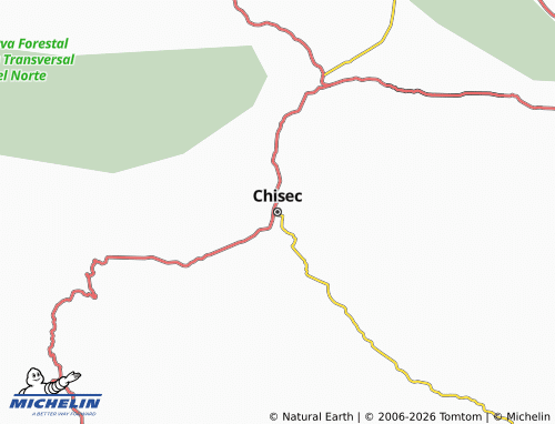 MICHELIN-Landkarte Chisec - ViaMichelin